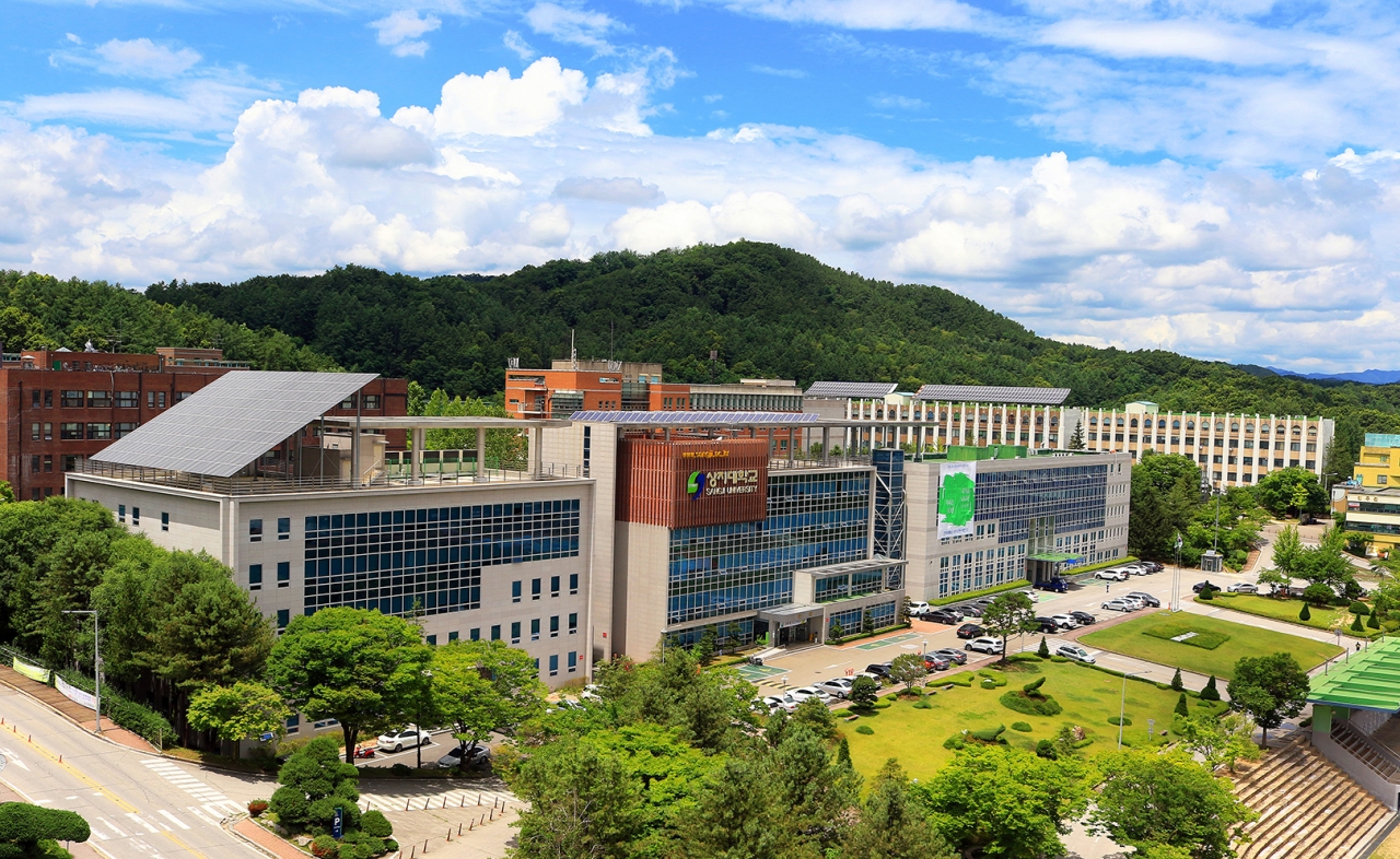 상지대 전경사진