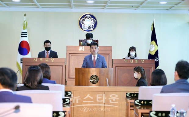 아산시의회 제239회 임시회(맹의석 의원 ‘온천천관리 이대로 좋은가’ 5분 발언)
