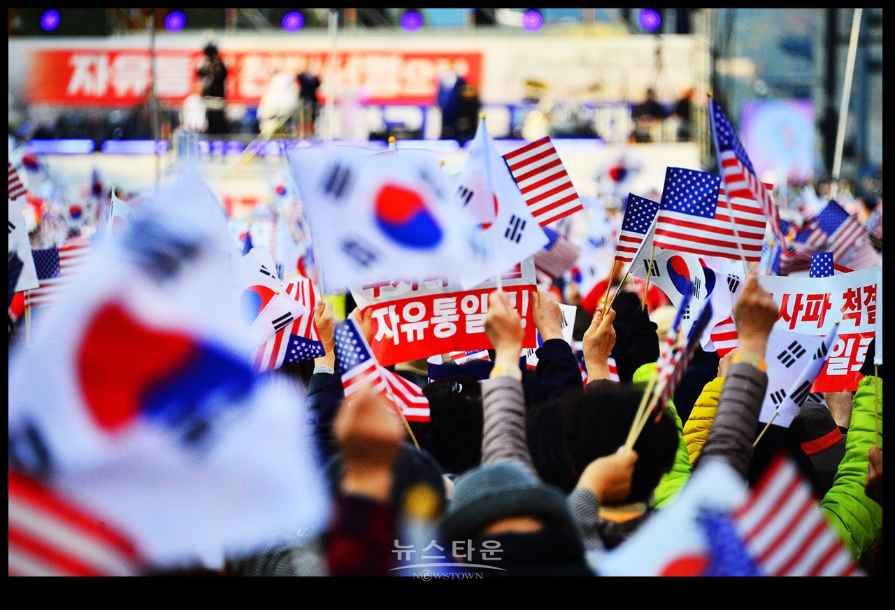 광화문을 완전 점령한 애국우파국민들