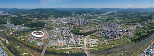 경남진주혁신도시 전경