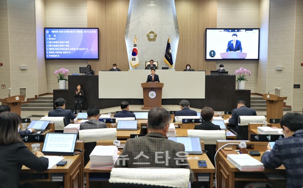 제98회 당진시의회 제2차 정례회(오성환 당진시장 시정연설)