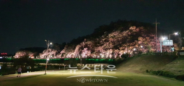 새벼리 경관조명