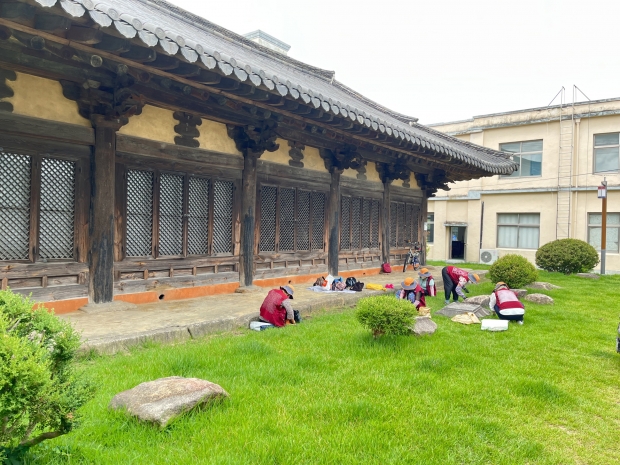 문화재 주변 환경정비 사진