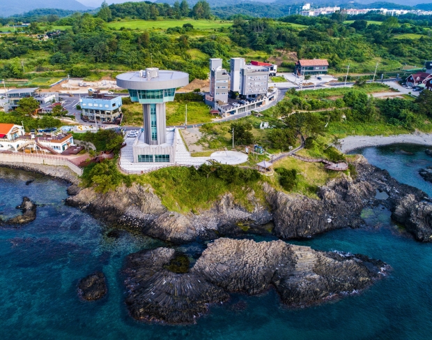 동해안 ‘해파랑길’ 경주 구간 중 10코스 항공 사진