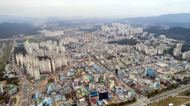 공주시 전경(강남 신관금흥동