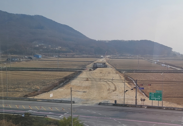 인화_창후간 해안도로 개설 공사 사진