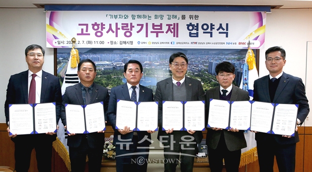 고향사랑기부제 업무협약식