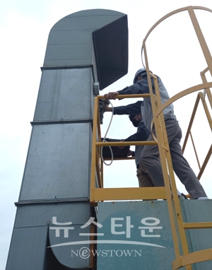 주촌면 일대 공장악취 실태조사