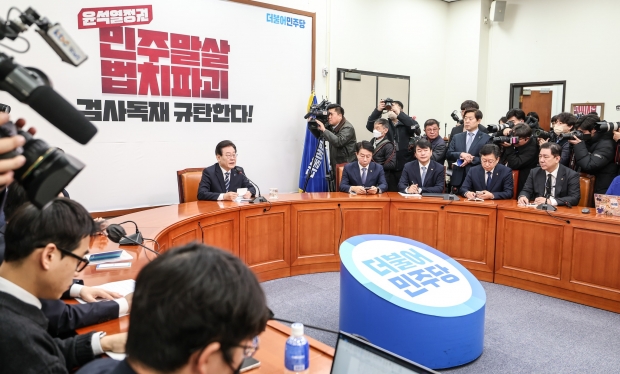 23일 이재명 당대표 기자간담회/더불어민주당 페이스북