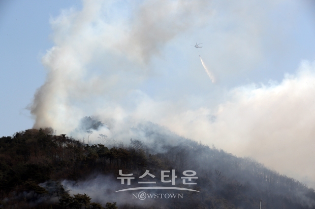 4월 2일 홍성군 서부면 중리 일원에서 산불이 발생했다. 산불은 이날 오전 11시쯤 발생, 오후 4시 30분 기준 700㏊가 소실되고 주택 6가구와 축사 1동, 양곡사당 1동 등이 불에 탔다. 현재 산불 발생 인근 거주 주민 100여 명은 서부초등학교와 서부면누리센터로 대피 중이다.