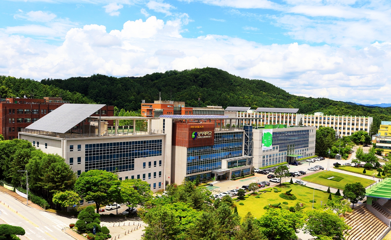 상지대학교 전경