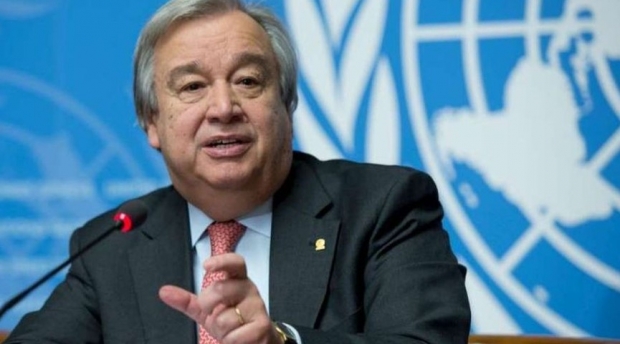 안토니우 구테흐스(Antonio Guterres) 유엔 사무총장. 페이스북 캡처