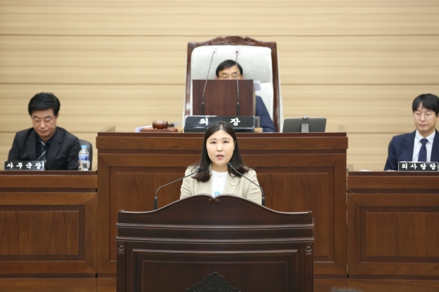 송이 인천서구의원 의정 활동 사진