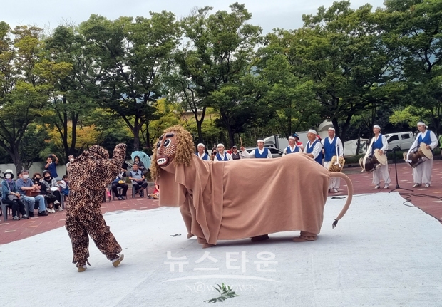 경상남도 무형문화재 김해오광대