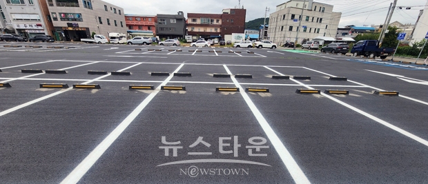 청양시장 주차장