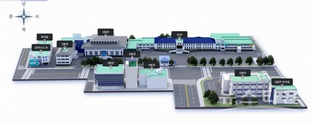 제주시청사 3D. 제주시청 제공