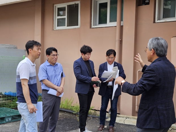 통진읍구청사 도의원 방문