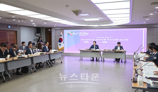 2023년 상반기 주요업무 및 공약이행 추진상황 보고회