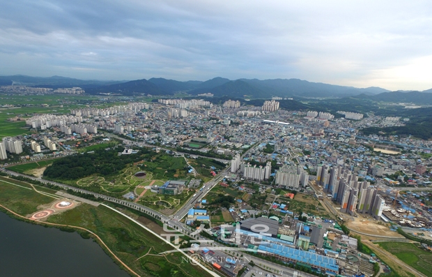 아산시 전경