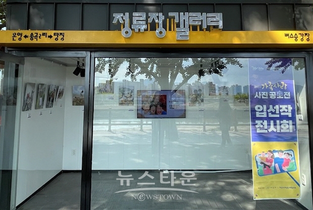 은행나무길 정류장갤러리