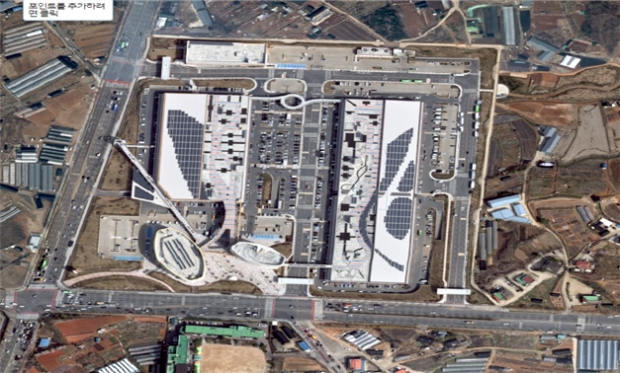 삼산농산물도매시장 배치도 전경