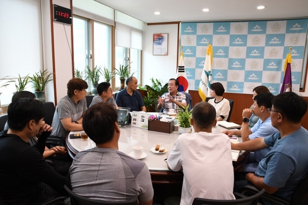 2023, 08, 02,  환경공무관 노동조합과 간담회