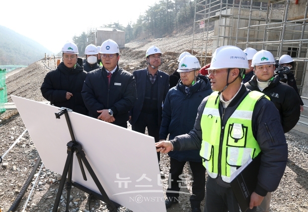 국립 김해숲체원 조성 현장 점검