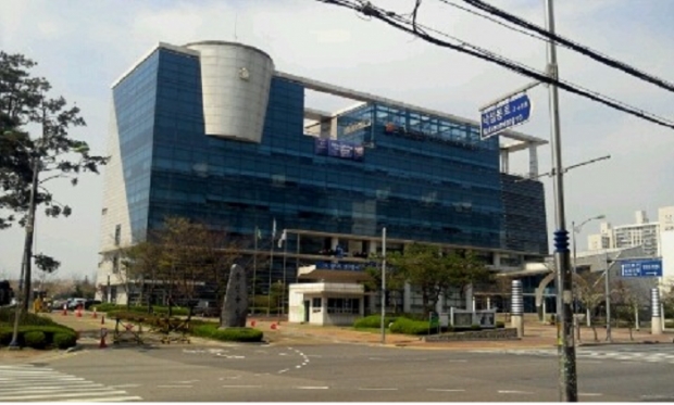 옹진군청사 전경