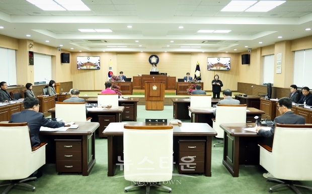 청양군의회 제297회 임시회