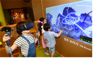HMD기기를 활용한 VR 체험존 구축 예