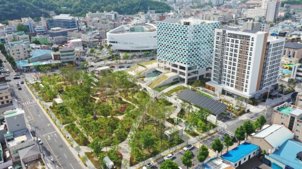 포항시 북구청사 전경
