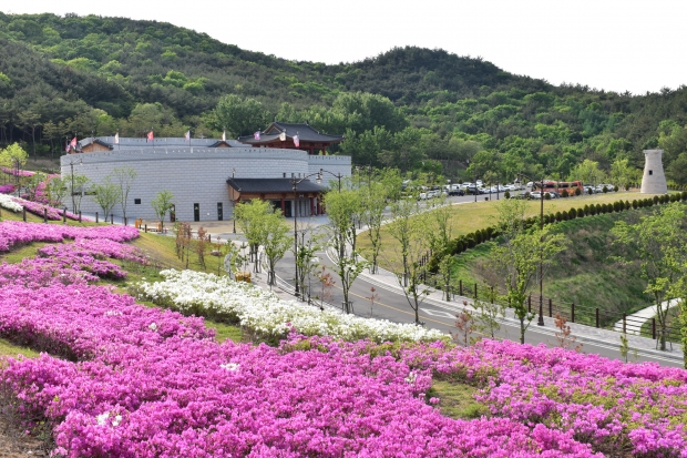 화랑마을 지난해 4월 전경사진