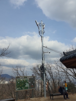 원적로 등산로 통신환경 개선 사진