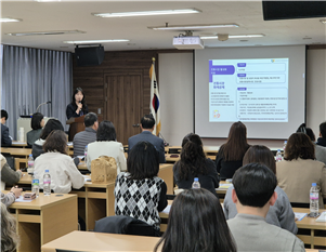 홍보의 일환으로 화재공제 관련 설명 사진