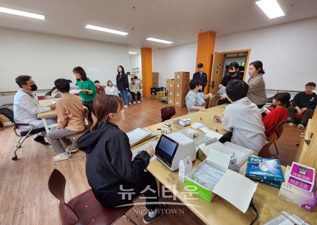 장애인 복지시설 의료지원 및 급식봉사활동