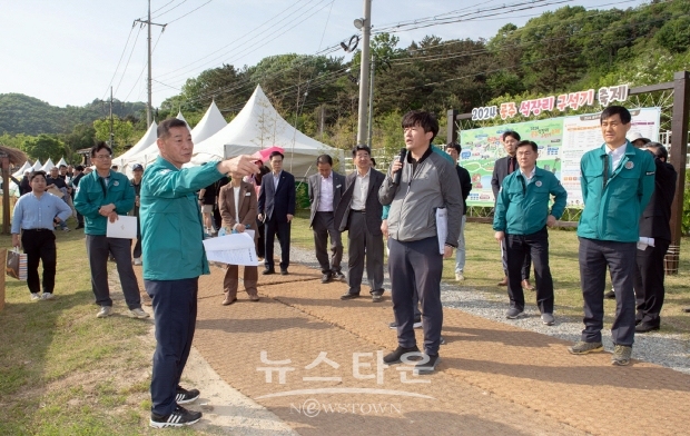 2024 공주 석장리 구석기축제장 현장 점검(최원철 공주시장)