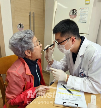 찾아가는 취약 계층 구강보건사업