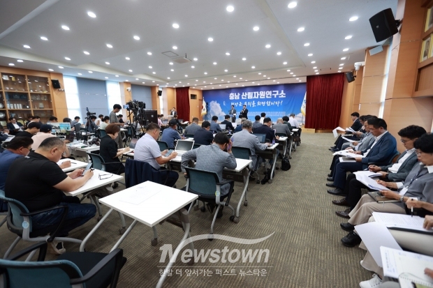 김돈곤 청양군수 6월 정례브리핑