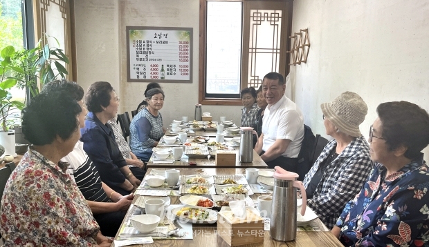 전몰군경미망인 초청 오찬 간담회