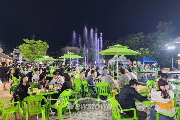 산성시장 밤마실 야시장