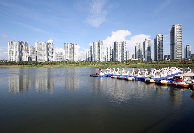 청라국제도시-호수공원