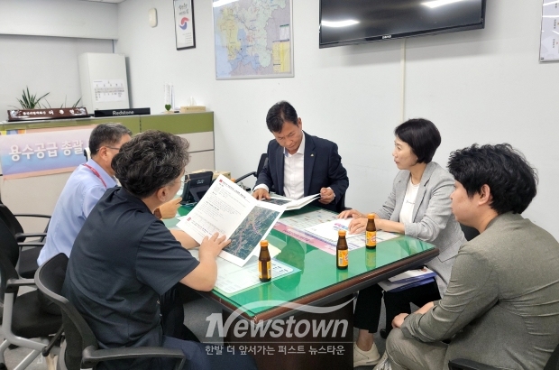 군정 주요 사업에 대한 국·도비 지원 건의(충청남도)