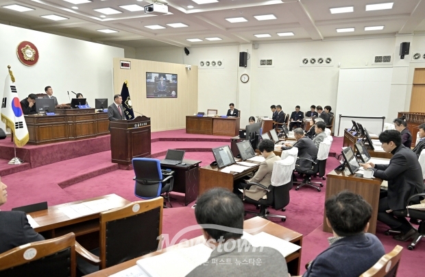 최원철 공주시장, 공주시의회 제256회 제2차 정례회 제3차 본회의 시정연설