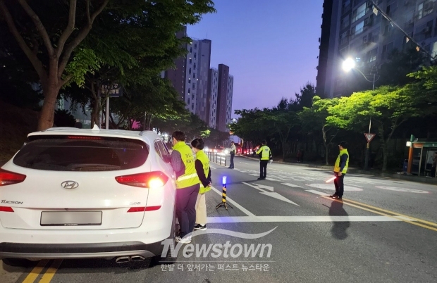 자동차세 체납 차량 집중 단속