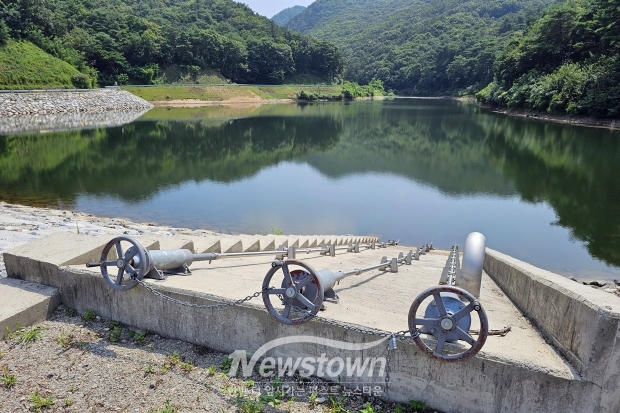 저수지 비상대처계획 수립(산척독동 저수지)