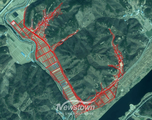 우성면 어천1지구 지적재조사