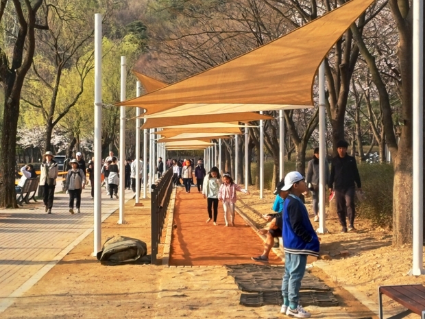 맨발산책로 사진(인천대공원 맨발산책로)