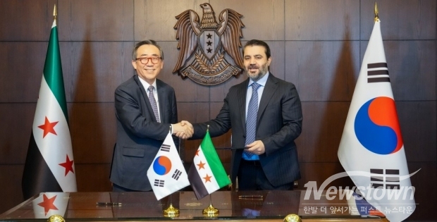 한국, 시리아와 외교관계 수립 서명식 / 사진=외교부 제공 