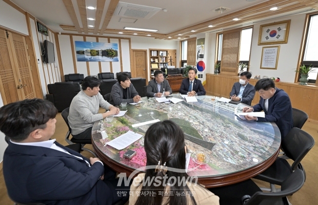 공주시 배달대행업 관계자 및 소상공인 간담회