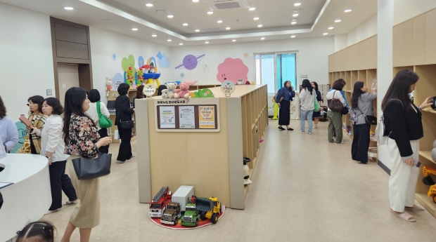 흥해 아이누리플라자 장난감도서관 내부 사진